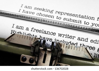 Freelance Writer Letter