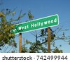 west hollywood sign