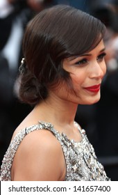 Freida Pinto At The 66th Cannes Film Festival - The Bling Ring Premiere Cannes, France. 16/05/2013