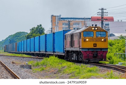 freight Container train num 777