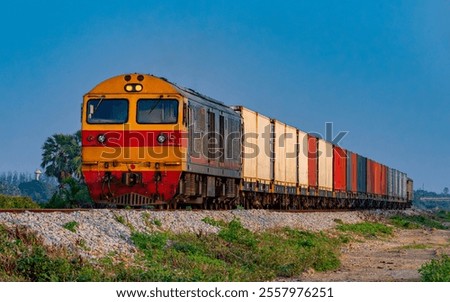 freight Container train num 778
