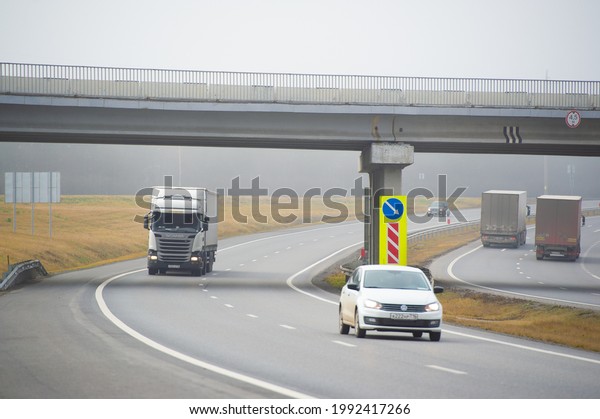 Freight road
transportation. Road transport services are irreplaceable in the
world of networks. An important link between values regional and
global levels Russia Chelny 05 11
2020