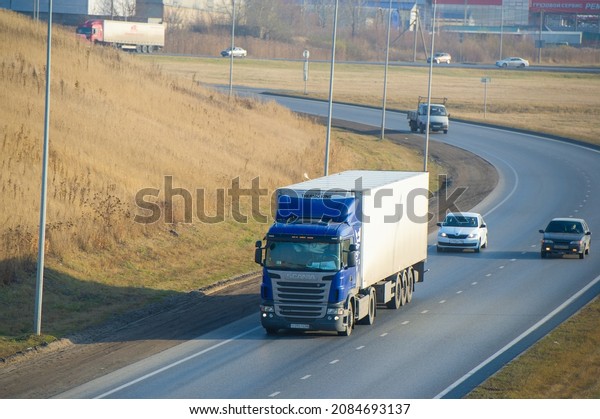 Freight road
transportation. Road transport services are irreplaceable in the
world of networks. An important link between values regional and
global levels Russia Chelny 05 11
2020