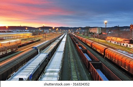 Freight Trains - Cargo Transportation