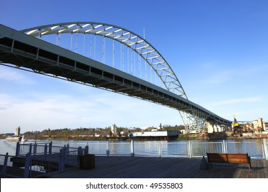 Fremont Bridge Portland OR.