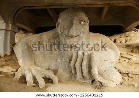 The Fremont Troll or the Troll Under the Bridge
