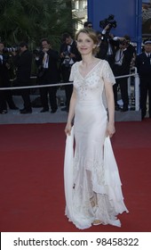 French Actress JULIE DELPY At The Cannes Film Festival For The Screening Of Swimming Pool. 18MAY2003