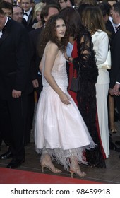 French Actress/model VIRGINIE LEDOYEN At The Cannes Film Festival For The Screening Of Swimming Pool. 18MAY2003