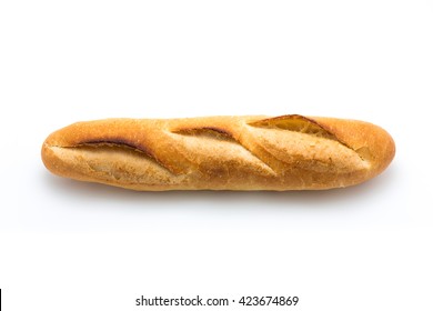 French Baguette Isolated On White Background Stock Photo 423674869 ...