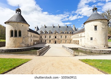 French Chateau Of Bussy Rabutin In Burgundy