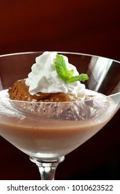 French Chestnut Cream And Chocolate Mousse