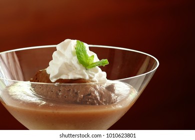 French Chestnut Cream And Chocolate Mousse