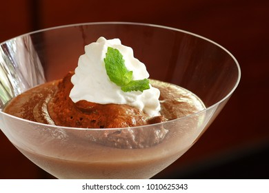 French Chestnut Cream And Chocolate Mousse