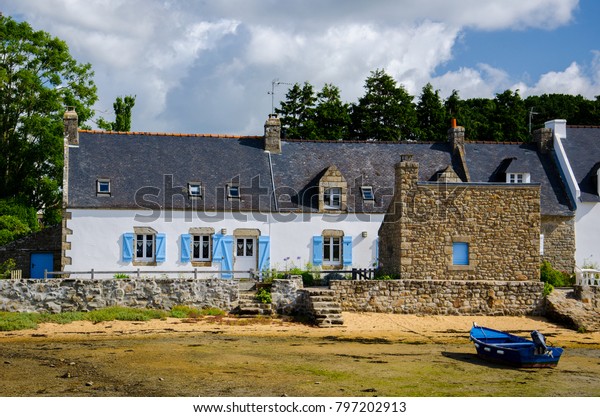 French Coastal Houses Brittany Region Stock Photo Edit Now 797202913