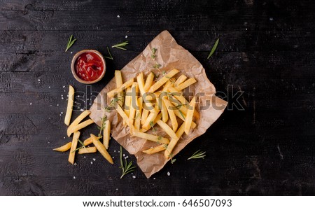 French fries
