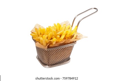 French Fries In The Basket