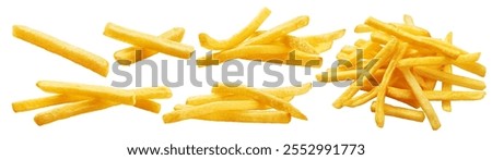 Similar – Image, Stock Photo French fries in a glass key on a red table