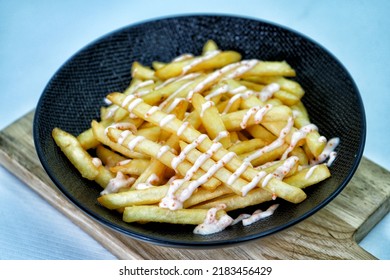 French Fries, With The Right Size With A Crunchy Taste