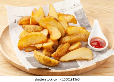 French Fries with skin.