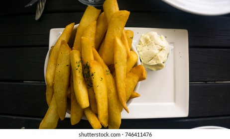 French Fries. Thick Cut Fries.