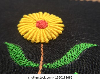 french knot embroidery
