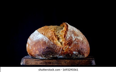 French lean bread in dark background - Shutterstock ID 1693290361