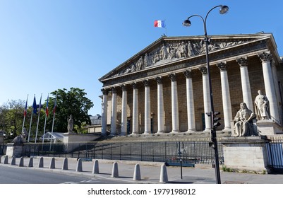 The French National Assembly-Bourbon Palace The Lower House Of The Parliament , Paris, France.