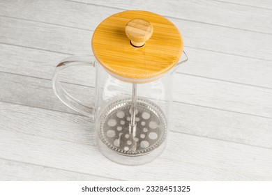 french press coffee , french press tea - Powered by Shutterstock