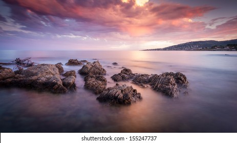 French Riviera Sunset