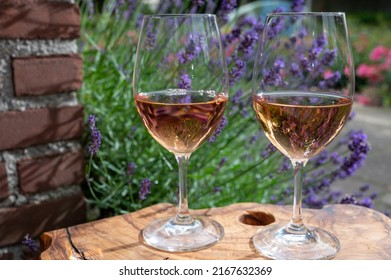 French Rose Wine Provence Two Glasses Stock Photo 2167632369 | Shutterstock