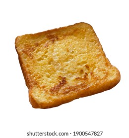 
French toast on the white background