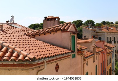 French Town With Beautiful Rooftops