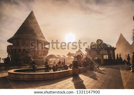 French Village, Bana Hills, Vietnam [[stock_photo]] © 