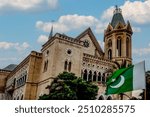 Frere Hall is a building in Karachi, Pakistan that dates from the early British colonial era in Sindh. Completed in 1865, Frere Hall was originally intended to serve as Karachi