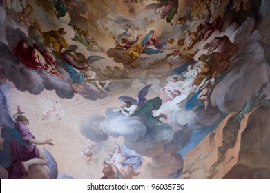 Painting On Ceiling Images Stock Photos Vectors Shutterstock