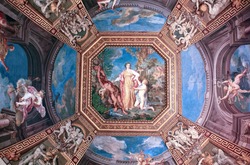 Fresco In Vatican Museums
