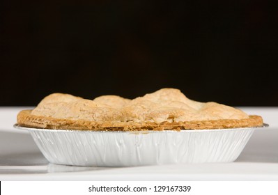 Fresh Apple Pie In Tin