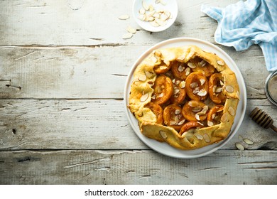 Fresh Apricot Galette With Almond