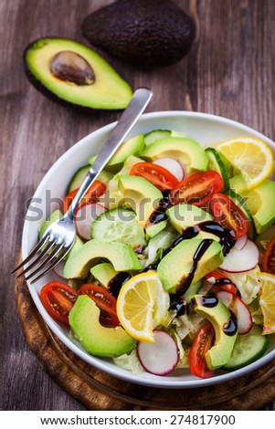 Similar – Strawberry, Avocado, Lettuce Salad