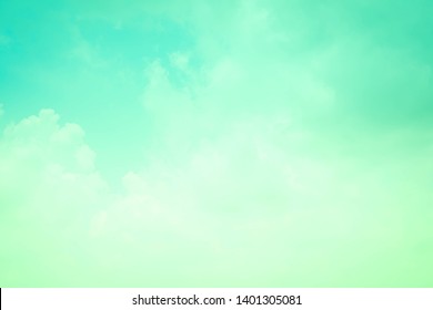 Fresh Background Sky Fresh Green