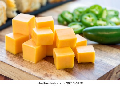 A Fresh Baked Loaf Of Jalapeno Cheddar Bread