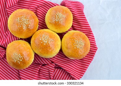 Fresh Baked Sesame Seeds Bun