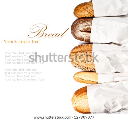 Fresh baked traditional bread