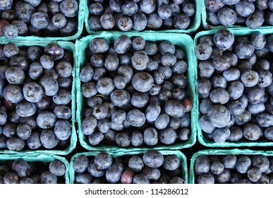 Fresh Blueberries In Pint Containers