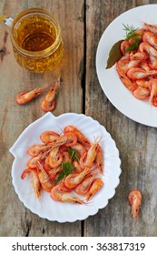  Fresh Boiled Shrimp And Beer Mug