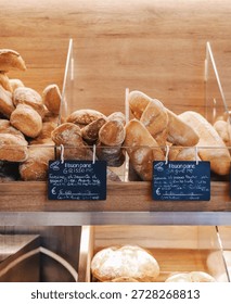 Fresh bread for substantial breakfast