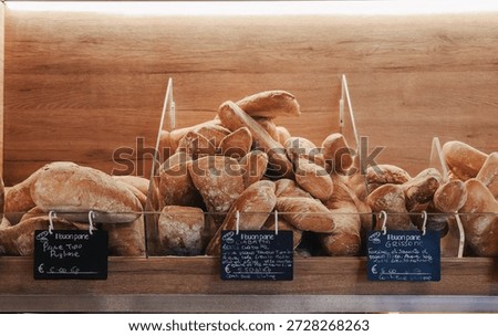 Fresh bread for substantial breakfast