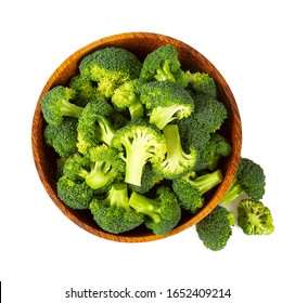 Fresh Broccoli Isolated On White