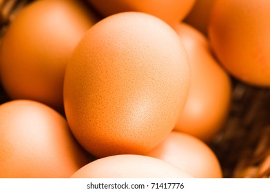 Fresh Brown Cage Free Eggs