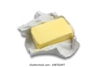 Cube Butter Isolated On White Background Stock Photo (Edit Now) 1847529838